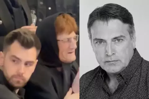 Înmormântare Ioan Isaiu. Mama actorului, sfâșiată de durere la căpătâiul fiului său, înainte să-l conducă pe ultimul drum / Sute de oameni l-au aplaudat pe drumul de la biserică la cimitir