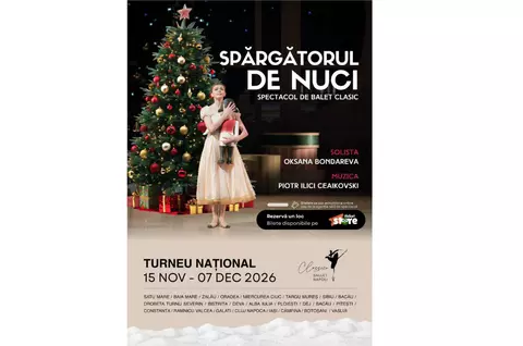 „Spargatorul de Nuci” – un turneu de poveste pentru intreaga familie, aduce magia baletului in intreaga tara (15 noiembrie – 15 decembrie, 2026)