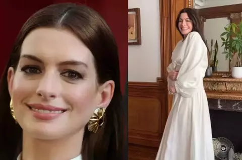 Actrița Anne Hathaway, însărcinată pentru a treia oară la 43 de ani. Primele imagini cu burtica de gravidă