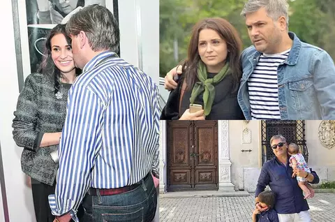 Povestea de dragoste dintre Mircea Radu și Raluca Olaru, fosta lui soție. S-au cunoscut într-o librărie, au doi copii împreună și au fost căsătoriți timp de 13 ani