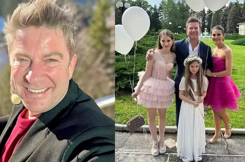 Pe ce pune accent Pavel Bartoș în relația cu cele trei fiice: „Încerc să fiu cel mai bun tată pentru copiii mei. Atât!”