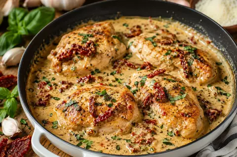 Rețetă de Marry Me Chicken. Preparatul cremos care a cucerit internetul