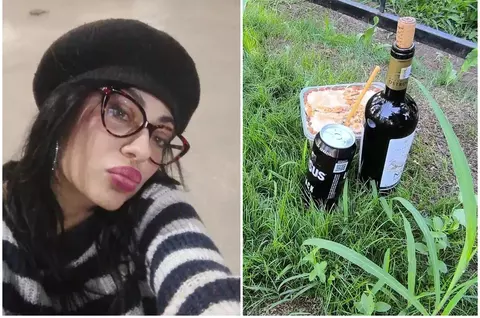 Parastas de 9 luni pentru Ioana Popescu! Ion Lorinczi, bărbatul care a adorat-o, a împărțit pachete, iar prietenii au împodobit mormântul regretatei jurnaliste cu trandafiri roz / EXCLUSIV