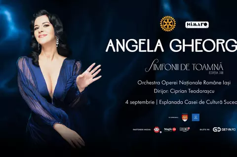 Angela Gheorghiu, pe scena la „Simfonii de Toamnă”: O ediție istorică, la împlinirea a 13 ani de excelență culturală în inima Bucovinei