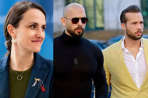 Oana Țoiu susține că unul dintre frații Tate a încercat să o abordeze înainte de arestare, în timp ce se afla la o recepție în Washington:  "Evident că am cerut să plec"