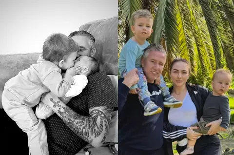 Laurențiu Reghecampf, fotografie rară alături de Corina Caciuc și cei doi băieți ai lor: „Familia mea, iubirile mele, totul pentru mine”