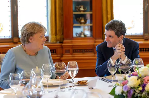 Ce a discutat Nicușor Dan cu Angela Merkel la întâlnirea de la Cotroceni. Mesajul fostului cancelar german pentru români: „Vă doresc să aveți din nou un premier ales!”