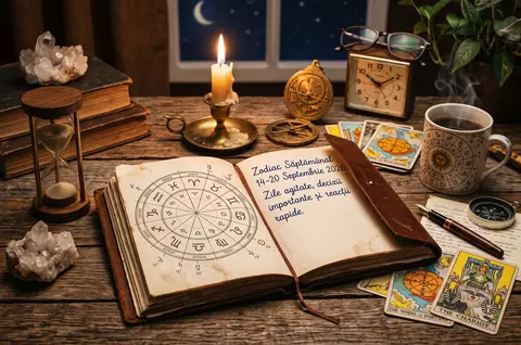 Horoscop săptămânal 14 - 20 septembrie 2026. Zile agitate, decizii importante și reacții rapide