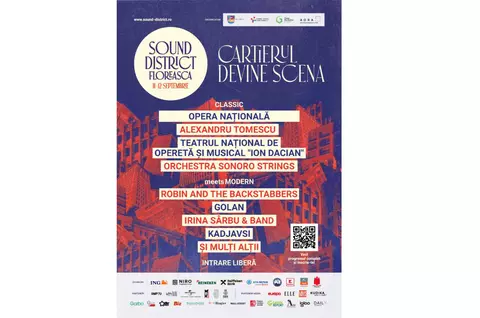 Peste 400 de artiști și 40 de concerte transformă Floreasca într-o scenă urbană pe 11 și 12 septembrie