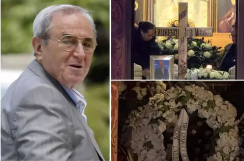 Viorel Păunescu, condus astăzi pe ultimul drum! Gigi Becali, George Copos și Miodrag Belodedici, printre cei care i-au adus un ultim omagiu: "A fost un om bun, un om care a ajutat pe toată lumea!" / Cine a fost marele absent și de ce
