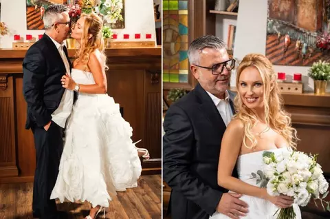 Andreea Spătaru, prima asistentă de la Neatza, s-a căsătorit cu tatăl copiilor ei, după 18 ani de relație: "Soț și soție" / Motivul pentru care a amânat atât de mult momentul