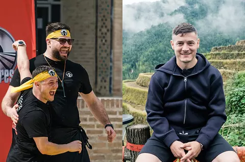 De ce a mers Gabriel Torje cu Alin Alexuc la Asia Express și nu cu iubita lui, Larisa: "Propunerea am primit-o eu și am simțit că e persoana alături de care pot să fac față competiției". Cum s-au cunoscut în urmă cu 15 ani / EXCLUSIV