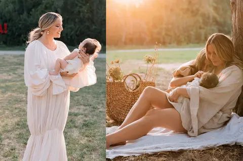 Cum își împarte Laura Cosoi timpul de când a revenit la filmări, după ce a născut a cincea oară: „Țin cont de etapa în care suntem. Nina e încă foarte mică, alăptez, iar ritmul trebuie ajustat din mers” / EXCLUSIV