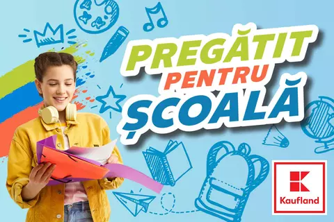 La Kaufland, pregătiți pentru școală dintr-o singură oprire 