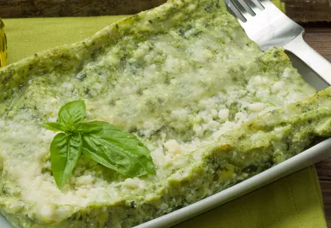 Budincă de orez cu spanac (de la 3 ani)