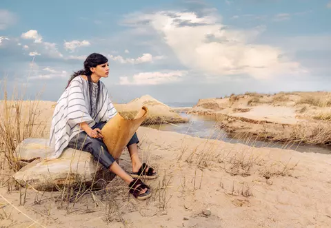 ELLE FASHION: Faleze de nisip