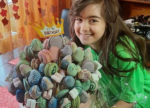 Fetița Danielei Gyorfi a împlinit 10 ani. Ce cadouri a primit Maria