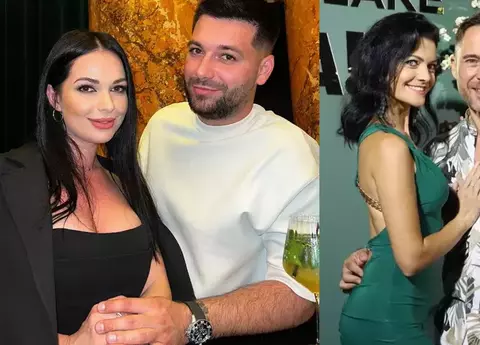 Deea și Dinu Maxer, alături de actualii iubiți la un botez în familie. S-au întâlnit pentru prima oară în formula de 4