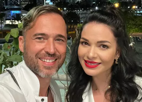 Deea și Dinu Maxer, împreună la ziua de naștere a fiului lor. A fost prezentă și iubita artistului: "Am fost cu toții. Ea și Magda..."