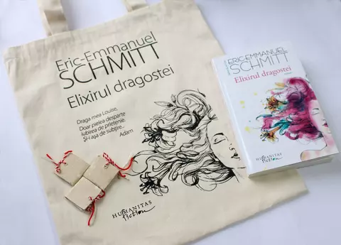 CONCURS: Castiga unul din cele 3 premii "Elixirul Dragostei", oferite de Editura Humanitas