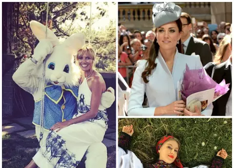 Cum au petrecut vedetele sărbătoarea de Paşte