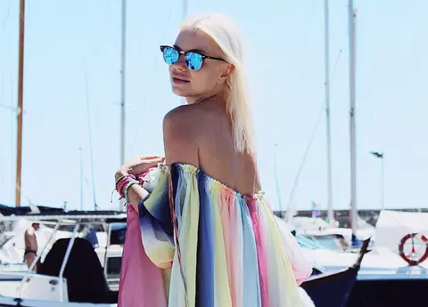 Jojo – Apariţii superbe pentru viitoarea mămică în vacanţa din Italia