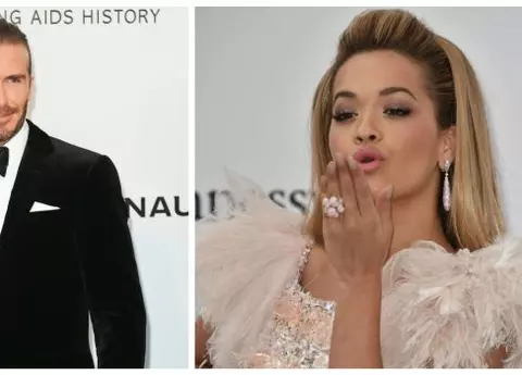 David Beckham, surprins într-un moment de intimitate cu Rita Ora. Oare ce va spune Victoria când va vedea imaginile?