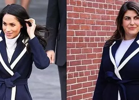 O bloggeriță XXL a recreat cele mai stylish ținute ale lui Meghan Markle