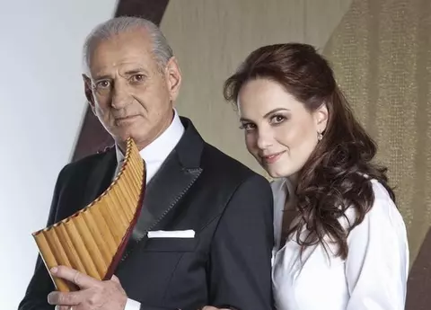 Maestrul Gheorghe Zamfir are o soție cu 44 de ani mai tânără! Cum arată partenera lui acum!
