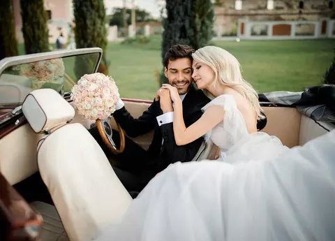 Andreea Bălan și George Burcea s-au certat înainte de nuntă! Motivul: dansul mirilor...