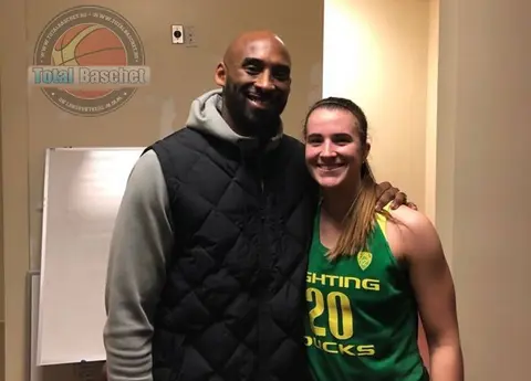 Sabrina Ionescu, baschetbalista română pe care o admira Kobe Bryant, omagiu emoționant după moartea legendei NBA