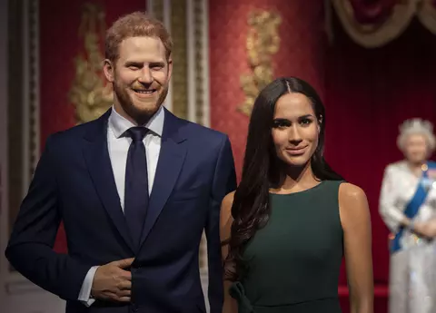Meghan şi Harry, prima lovitură după MEGSIT. Muzeul Madame Tussauds din Londra le retrage figurile de ceară din expoziţie