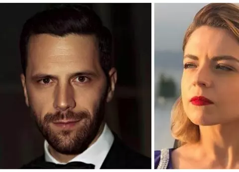 Întâlnire suspectă între Adrian Nartea, protagonistul din "Vlad", și Victoria Răileanu, colega lui de serial!