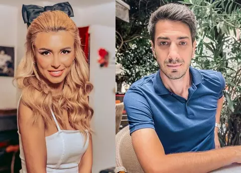 Andreea Bălan e îndrăgostită până peste cap de Tiberiu Argint. Cum a fost surprinsă artista alături de noul iubit pe străzile din București