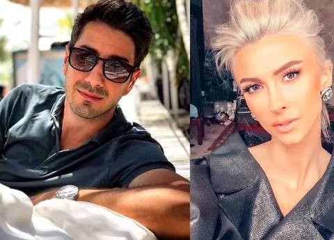Andreea Bălan a plecat în vacanță, la schi, cu Tiberiu Argint. A lăsat fetițele cu George Burcea
