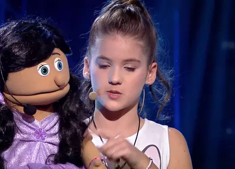 Cine este Ana-Maria Mărgean, fetița ventriloc de la Românii au Talent. Andra i-a dat Golden Buzz