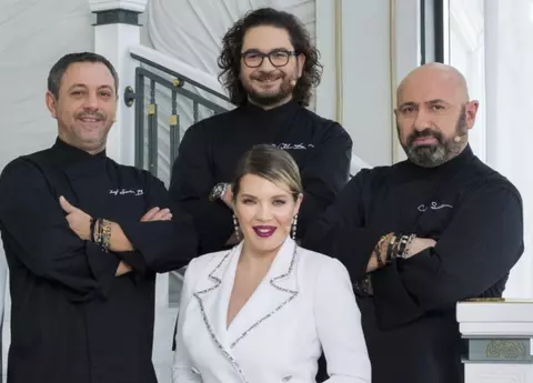 Surpriză pentru Gina Pistol, de ziua ei. Ce i-au pregătit Sorin Bontea, Florin Dumitrescu și Cătălin Scărlătescu: "Tot ce ne-am dorit"