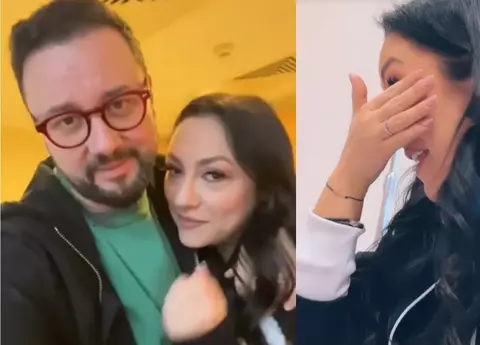 Cătălin Măruță și Andra, în lacrimi, înainte ca el să se opereze la genunchi: "Nu m-a lăsat singur"