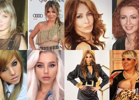 Cum arătau vedetele înainte de operațiile estetice. Raluca Bădulescu și Alina Ceușan au trecut printr-o transformare radicală