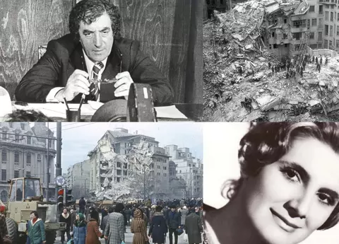 46 de ani de la cutremurul devastator din 1977. Actorul Toma Caragiu și cântăreața Doina Badea au sfârșit tragic, atunci, sub dărâmături