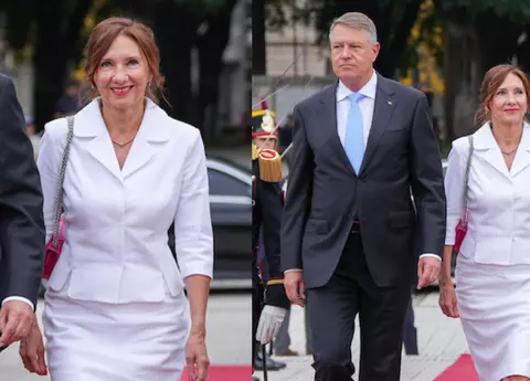 Ce ținută a purtat Carmen Iohannis în vizita oficială din Argentina. Prima Doamnă a României a atras toate privirile