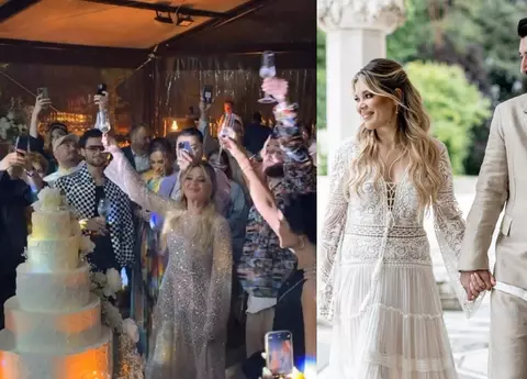 Cum arată tortul de la nunta lui Smiley cu Gina Pistol. Primele imagini cu fabulosul desert