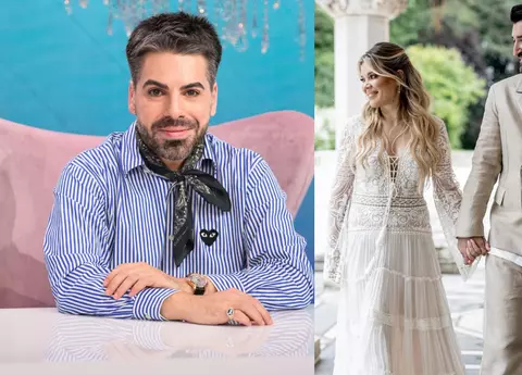 Cum comentează Maurice Munteanu rochia de mireasă a Ginei Pistol: "I se potrivește, îmi place că..."
