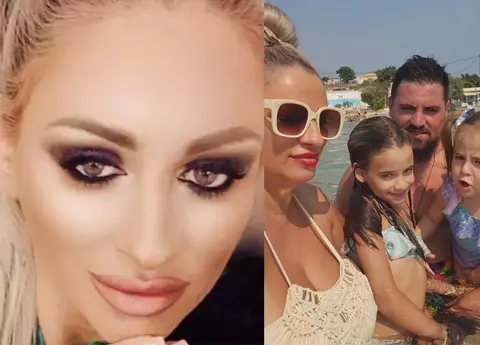 Ce peripeții au avut Sânziana Buruiană și familia ei în vacanța din Grecia: „Inițial, aveam cazare pe o altă insulă, unde izbucnise incendiu și totul era în fum” / EXLCUSIV
