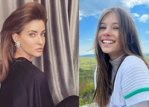 Cum arata Mikaela, fiica Iuliei Albu, la vârsta de 14 ani. Adolescenta a moștenit frumusețea mamei
