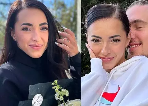Larisa Iordache și logodnicul ei, Cristian Chiriță, sunt pregătiți să aibă un copil: "Avem puțin timp să stăm cu familia pentru că ne-o creăm pe a noastră". Cum se înțelege Chiriță cu tatăl gimnastei / EXCLUSIV