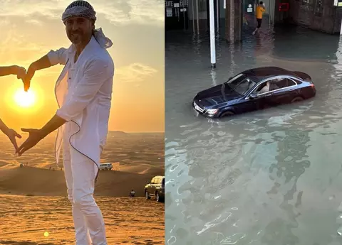 Dinu Maxer și iubita lui, Magdalena Chihaia, prinși de furtună în Dubai: „Situația a fost una critică. Din cauza inundațiilor nu puteam să ieșim nici măcar din hotel". Cum au reușit să scape
