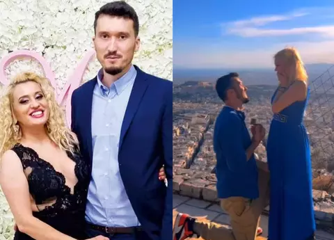 Anisia Gafton a fost cerută în căsătorie de iubitul ei, Serghei, după 5 ani de relație: "Am spus DA". Cum arată inelul de logodnă