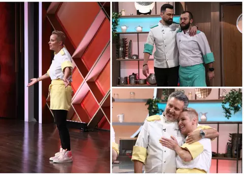 Iulia Creangă și Cătălin Țociu, eliminați de la Chefi la cuțite: „Plec împăcat că...”. Chef Orlando și chef Sautner au rămas doar cu trei concurenți fiecare