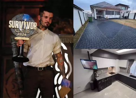 Cum arată casa smart a lui Zanni, câștigătorul Survivor All Stars. Are cinci camere, trei băi, piscină și panouri fotovoltaice: „A fost visul meu!” / Deține și un apartament